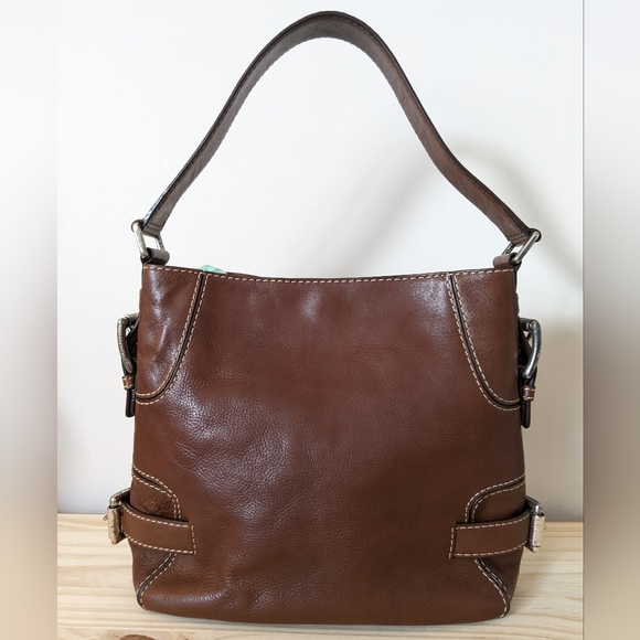 Michael Kors brown leather purse - Picture 3 of 8